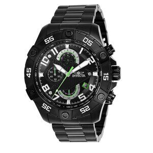 Invicta S1 Rally Men's Watch With Hard Case- 48mm, Black (26101)